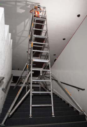 Stairwell Scaffold